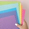 Colorbok 78lb Single-Sided Printed Cardstock 12"X12" 30/Pkg-Bright Spots, 6 Colors/5 Each